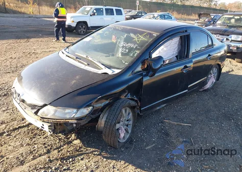 2010 Honda Civic Lx z USA, uszkodzony, nr VIN 2HGFA1F55AH561468